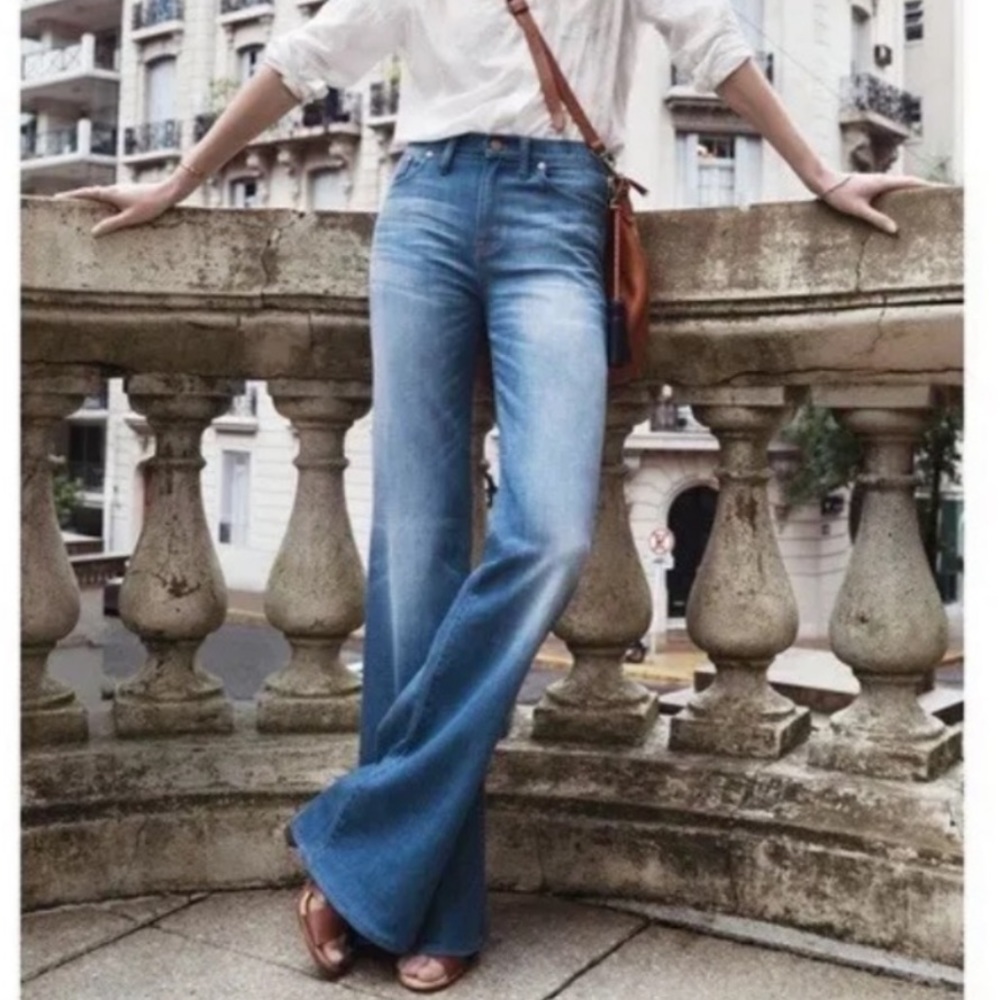 Madewell flea market flare jeans EUC